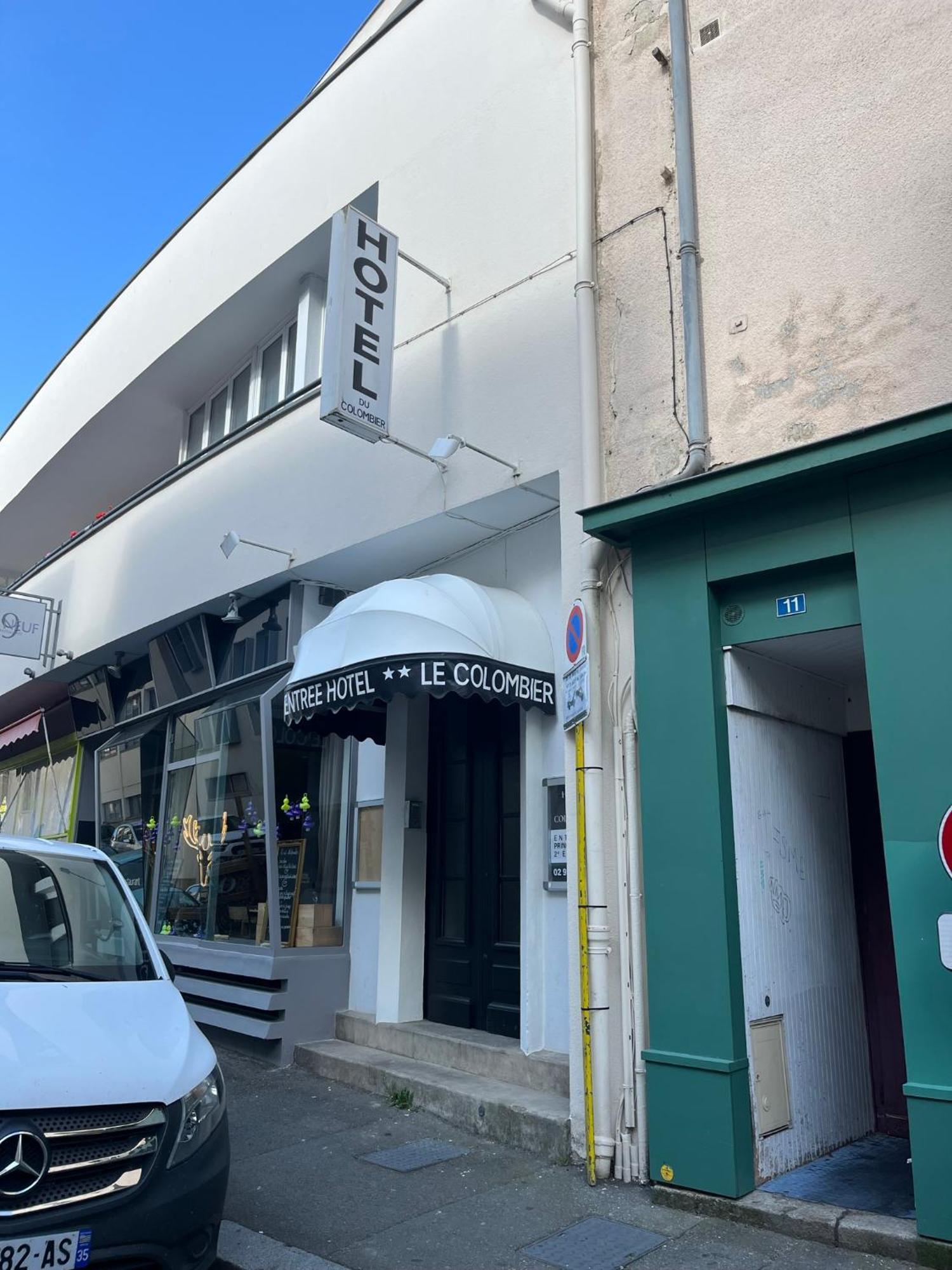 Hotel Du Colombier Rennes Centre Extérieur photo